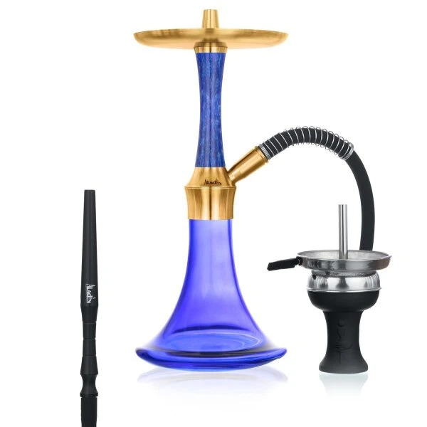 Aladin Epox 360 Shisha - Flat - Blue Gold 10 Aladin Epox 360 Shisha - Flat - Blue Gold – Bild 8
