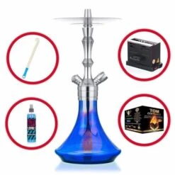 Shisha Komplettset Mit Aladin Shisha MVP 360 - Blue Shiny -Dr.Sheesha Geschaft shisha komplettset mit aladin shisha mvp 360 blue shiny7E7.jpg.pagespeed.ce .Rokovkhbmx