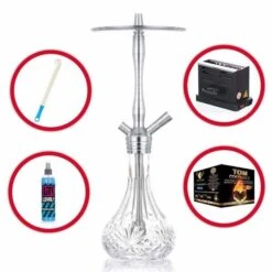 Shisha Komplettset Mit Aladin Shisha MVP 470 - Flower Clear -Dr.Sheesha Geschaft shisha komplettset mit aladin shisha mvp 470 flower clear7E9.jpg.pagespeed.ce .wRrPET5T29
