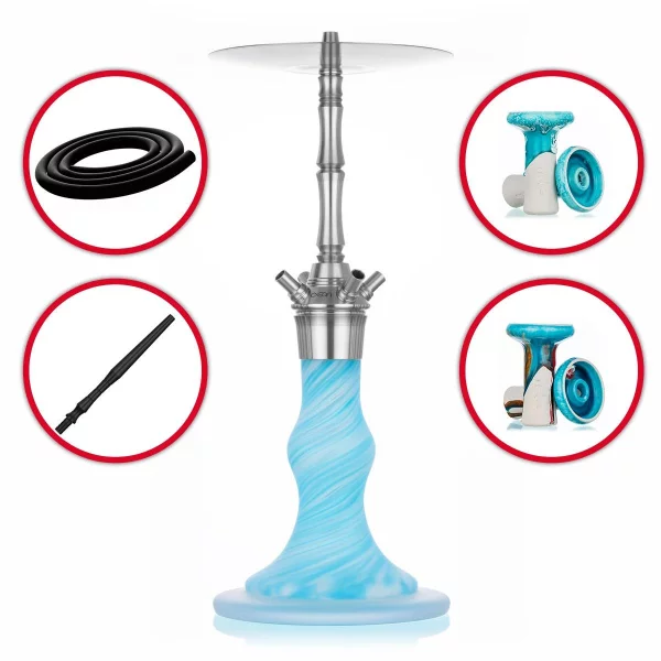 Aeon Shisha - Edition 4 Premium - Frozen Sky Set 3 Aeon Shisha - Edition 4 Premium - Frozen Sky Set