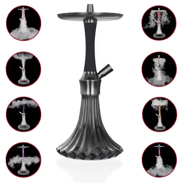 Aladin Epox 360 Shisha - Black Everything 5 Aladin Epox 360 Shisha - Black Everything – Bild 3
