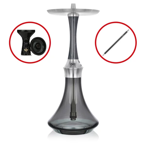 Aladin Epox 460 Shisha Set - Black Mode Darkness 4 Aladin Epox 460 Shisha Set - Black Mode Darkness – Bild 2