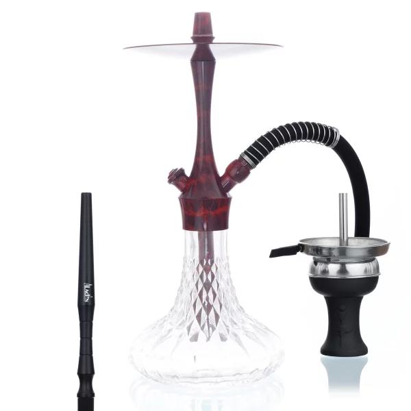 Aladin Shisha Alux 380 - Red/Black 4 Aladin Shisha Alux 380 - Red/Black – Bild 2