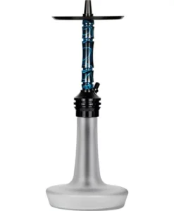Moze Shisha Varity Lounge Black - Frosted - Wavy Blue