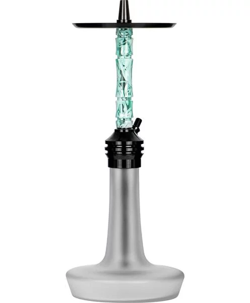 Moze Shisha Varity Lounge Black - Frosted - Wavy Mint 3 Moze Shisha Varity Lounge Black - Frosted - Wavy Mint