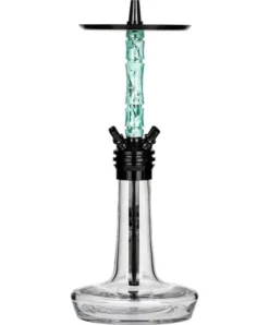 Moze Shisha Varity Squad Black - Clear - Wavy Mint