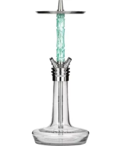 Moze Shisha Varity Squad Steel - Clear - Wavy Mint