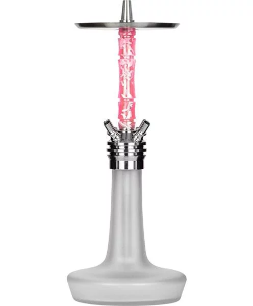 Moze Shisha Varity Squad Steel - Frosted - Wavy Pink 3 Moze Shisha Varity Squad Steel - Frosted - Wavy Pink