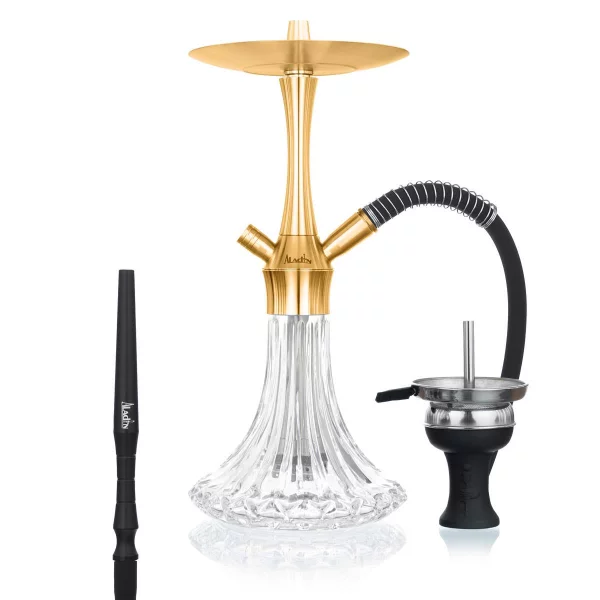 Aladin Shisha MVP A36 Gold - Clear Pattern 3 Aladin Shisha MVP A36 Gold - Clear Pattern