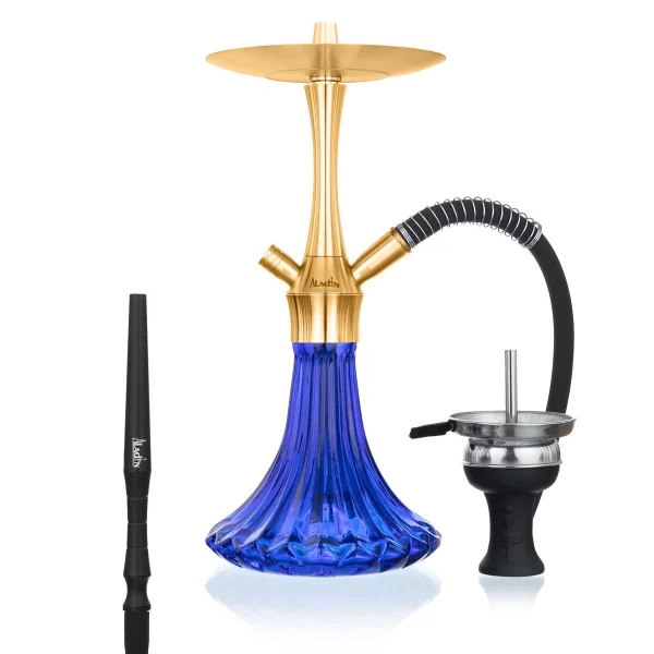 Aladin Shisha MVP A36 Gold - Ocean Blue 3 Aladin Shisha MVP A36 Gold - Ocean Blue