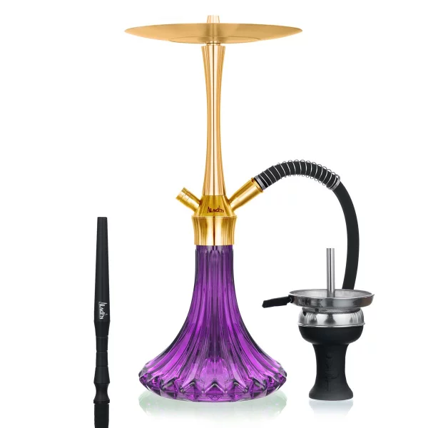 Aladin Shisha MVP A46 Gold - Purple 3 Aladin Shisha MVP A46 Gold - Purple