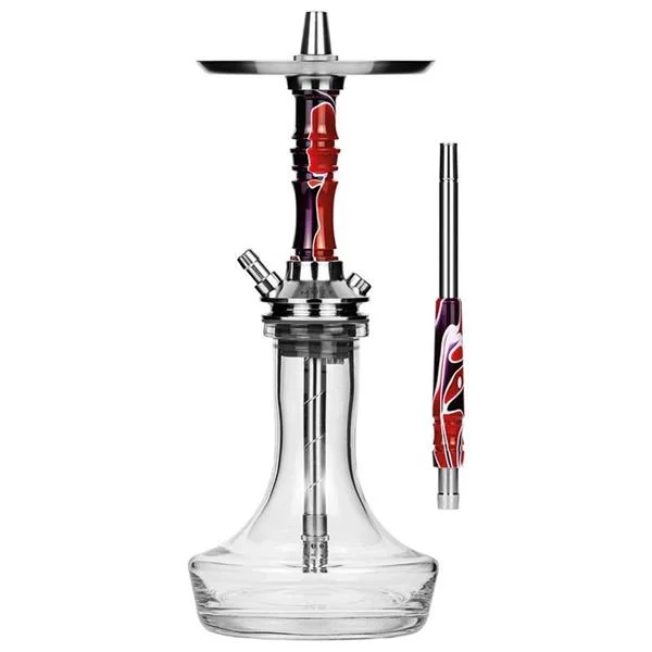 Moze Breeze Pro Shisha - Candy Line Red/Purple 3 Moze Breeze Pro Shisha - Candy Line Red/Purple