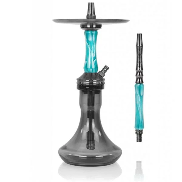 Ocean Shisha Kaif S 2 - Black & Turquoise 3 Ocean Shisha Kaif S 2 - Black & Turquoise