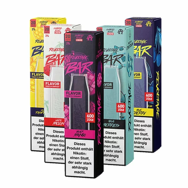 REVOLTAGE Vape Probierset - Einweg Vape 3 REVOLTAGE Vape Probierset - Einweg Vape